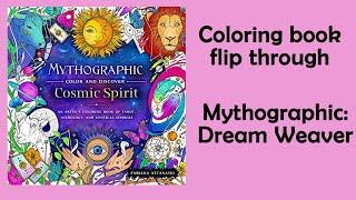 Mythographic: Cosmic Spirit  #Coloring Book of Tarot, Astrology, and Mystical Symbol