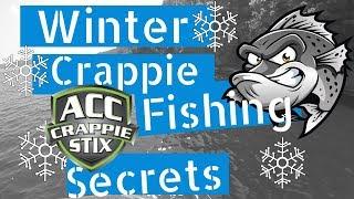 Winter crappie fishing secrets - 3 secrets that will help you catch more crappie