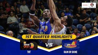 TNT VS. RAIN OR SHINE SEMIS G5 | 1ST QUARTER HIGHLIGHTS | PBA SEASON 49 COMMISSIONER’S CUP