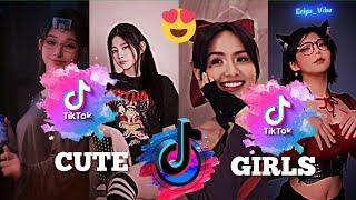 MOST BEAUTIFUL TIKTOK GIRLS EDIT || CUTE GIRLS  || AND TIKTOK FUNNY MOMENTS  || COMPILATION..