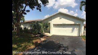 Coral Springs for Rent 4BR/2BA by Property Management in Coral Springs