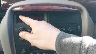 rover 75 Symphony Alpine radio how to enter the security code and how to use