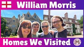 William Morris Designs in Kelmscott Manor & Standen House