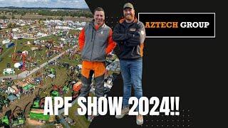 Aztech Group - Ep37: Team trip to the APF Show, and Vosch Powerline clearing continues!!