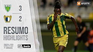 Highlights | Resumo: Tondela 3-2 Famalicão (Liga 21/22 #7)