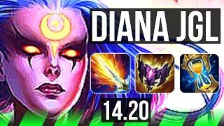 DIANA vs BEL'VETH (JGL) | Legendary | NA Master | 14.20