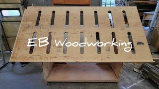 Face frame assembly table walk-through