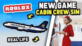 Starting a NEW JOB in The New REALISTIC Cabin Crew Sim Game