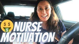 VLOG: How much nurses make in California + nurse motivation *do what’s best for YOU*