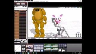 Golden Freddy X Mangle (Animatronic Version) Photo DL!