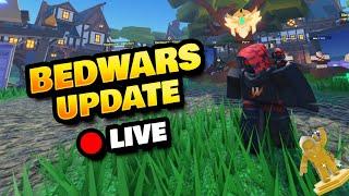 Roblox BedWars Update LIVE Stream + DV Trophy