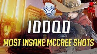 SF iddqd - MOST INSANE MCCREE SHOTS [56 kills on Oasis]