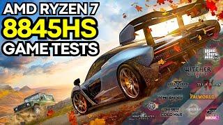 AMD Ryzen 7 8845HS MORE Gameplay Benchmarks [12 Games Tested]