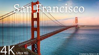 Experience The Beauty Of San Francisco, California In Stunning 4k Ultra Hd With Relaxing Music