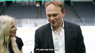 Sergei Gonchar Sit Down with Rinkside Reporter Kate Pettersen