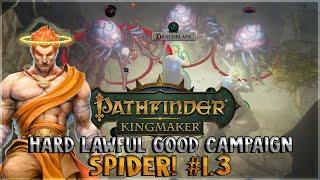 Lawful Good Campaign - Itzy Bitzy \\ Turn-based - Hard | Pathfinder: Kingmaker | Stream 1.3