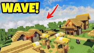 TSUNAMI vs MINECRAFT VILLAGE Destruction! Teardown Gameplay