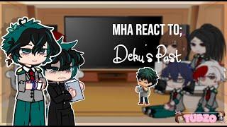 [] MHA React to Deku's Past || ANGST || NO-SHIPS,, 1/1