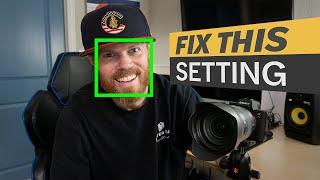 Sony A7iii Face Detection Not Available - Auto Focus Fix