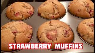 How to Make a Strawberry Muffins | Strawberry Muffins Recipe | Lanie’s Kitchen