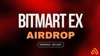 Bitmart Exchange Airdrop | Total Pool: 300 USDT #airdrop #airdrops #airdropuditors