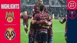 Resumen | Copa del Rey | Pontevedra CF 1–0 Villarreal CF | Segunda eliminatoria