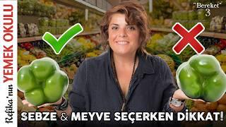 Meyve - Sebze Seçmenin İpuçları | İddialıyız! Hiçbir Yerde Bulamayacağınız Taze Alışveriş Taktikleri