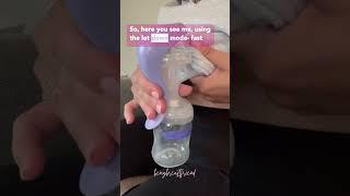 How to use your Lansinoh Manual Breast Pump #breastfeeding #howto #momonthego #momlife