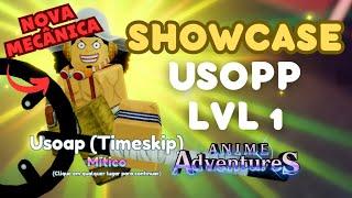 USOPP LVL 1 SHOWCASE - ANIME ADVENTURES (ROBLOX)