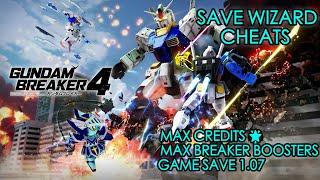 [PS4] Gundam Breaker 4 | Max Credits & Max Breaker Booster Save | PS4 Save Wizard