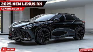 Breaking! 2025 Lexus RX Revealed: A Luxurious SUV That Will Exceed Your Expectations in Every Way