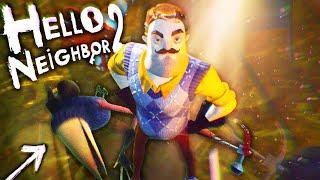 The Neighbor KILLED the Crow Man? | Hello Neighbor 2 Ending [Alpha 1]