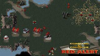 Command & Conquer Red Alert 1 - 1v1 Skirmish Gameplay