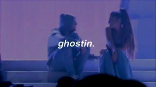 ariana grande - ghostin (español)