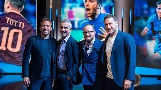  Sky, Federico Buffa racconta Totti Del Piero 10+10 Capitani ️ | #Sky20Anni