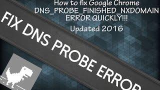 How to Fix 'DNS Probe Finished NXDomain' on Chrome