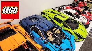 Massive LEGO TECHNIC Car Collection Overview!