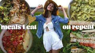 5 MEALS I EAT ON REPEAT as a nutritionist / vegan & easy /