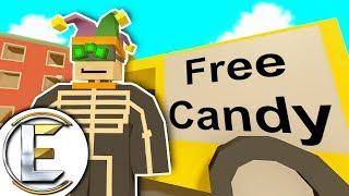 Free Explosive Candy I Mean Really Watch Your Teeth! - Unturned Halloween Roleplay