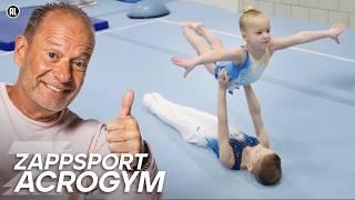 DIT VOELT ALS VLIEGEN!️ | De ZappsportKantine Acrogym | Zappsport