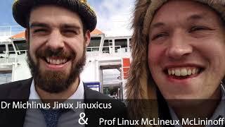 Professor Linux McLineux McLininoff explains the life-changing role of Linux on the Isle of Wight