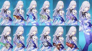 Skirk 4 & 5 Star Weapon Damage Showcase | Genshin Impact