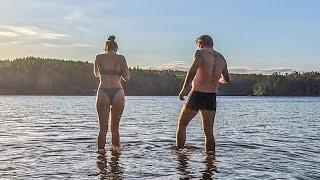 A Breathtaking 3 Day Canoe Trip in Sweden | Wild Camping & Wild Weather