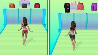 Clothes Run  All Levels Gameplay Android,ios