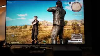 FINAL FANTASY 15: PS4Pro HDR+ vs GAME MODE on KS8000