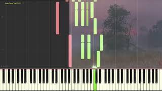 Утреннее настроение (Ноты и Видеоурок для фортепиано) (piano cover)