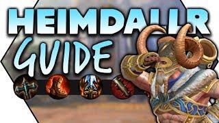 SMITE: How To Play Heimdallr! | Heimdallr Guide: Builds, Combos & Leveling