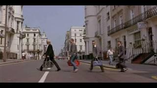 Abbey Road scene from Trainspotting 1996