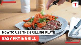 How to use the grilling plate | Tefal Easy Fry & Grill