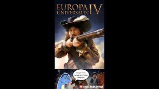 EUROPA UNIVERSALIS IV è un gioco COMPLESSO ? Beh.... #shorts